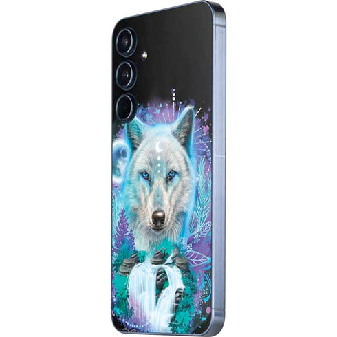 Night Wolf by Sheena Pike Galaxy A36 5G Skin